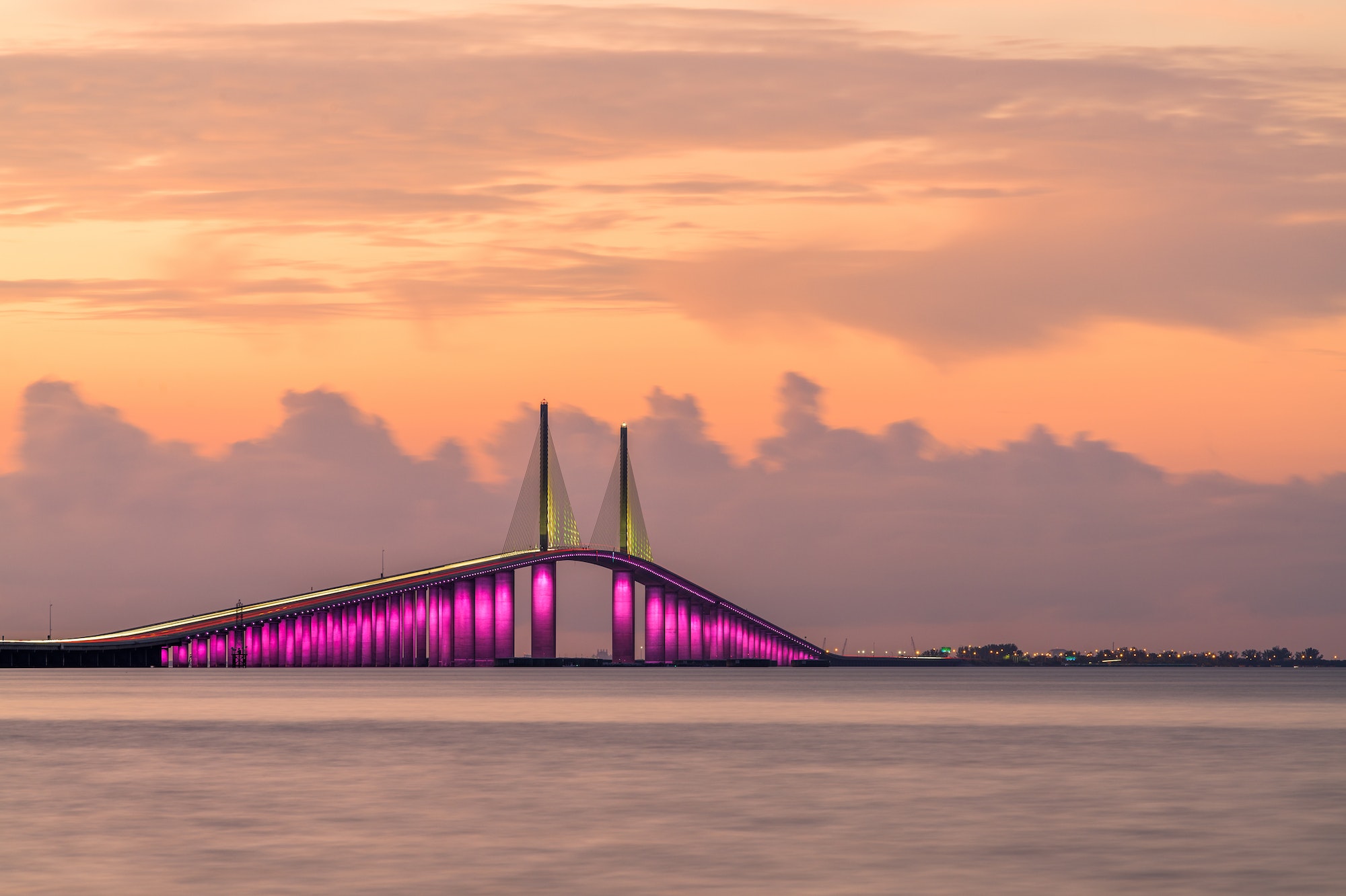 Sunshine Skyway Bridge in Florida
